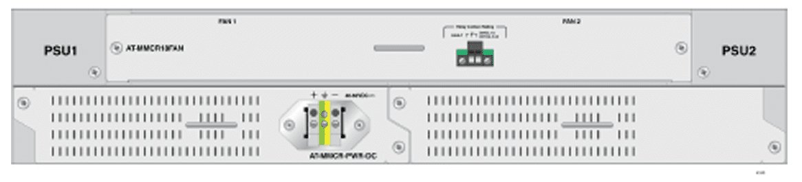 Allied Telesis AT-MMCR-PWR-DC-80 network equipment spare part Power supply unit (PSU)