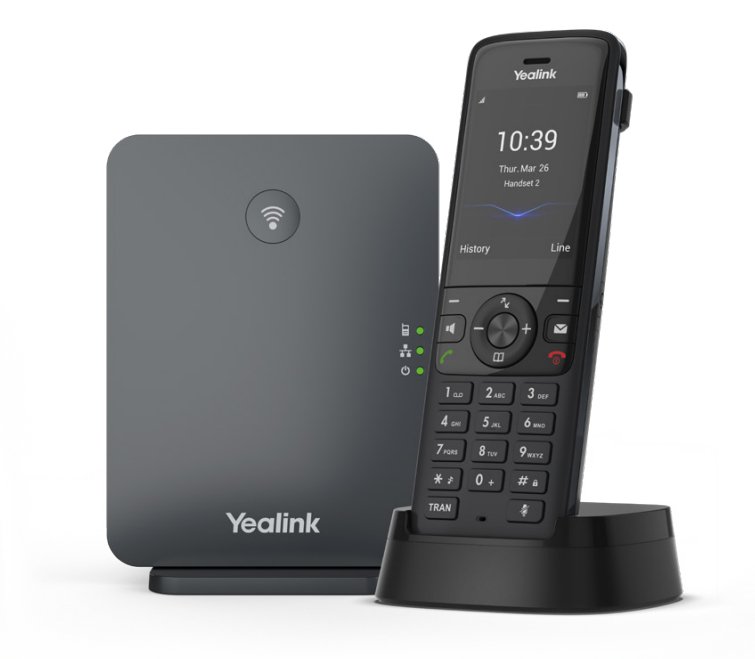 Yealink W78P IP phone Black TFT 1302026