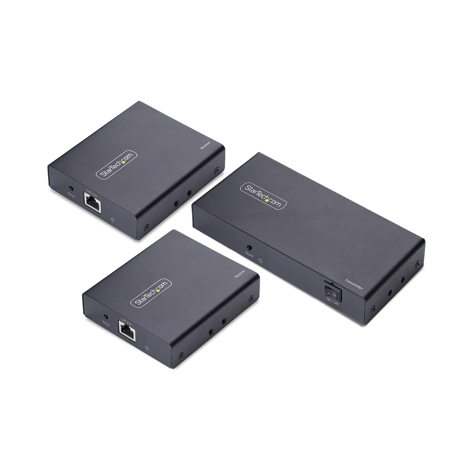 StarTech.com 2-Port HDMI Extender and Splitter Over CAT6, 4K 60Hz, Up to 230ft (70m), 1x2 Ethernet STA-4K7012IC-EXTEND-HDMI