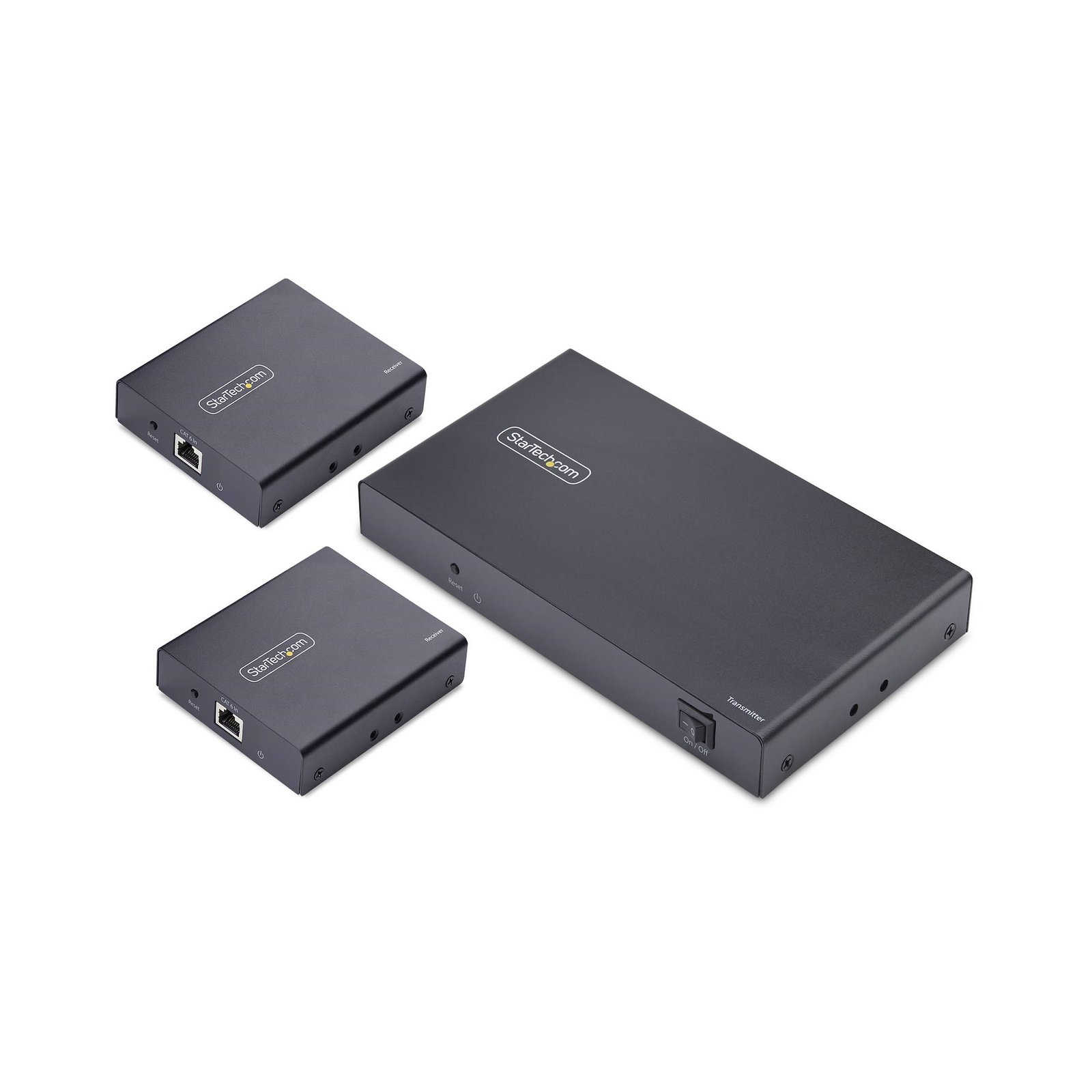 StarTech.com 4-Port HDMI Extender and Splitter Over CAT6, 4K 60Hz, Up to 230ft (70m), 1x4 Ethernet STA-4K7014IC-EXTEND-HDMI