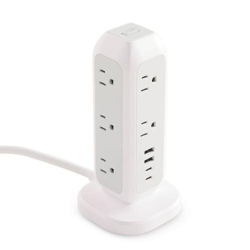 VERBATIM AMERICAS LLC 32250 power extension 11 AC outlet(s) Indoor White VBM-32250