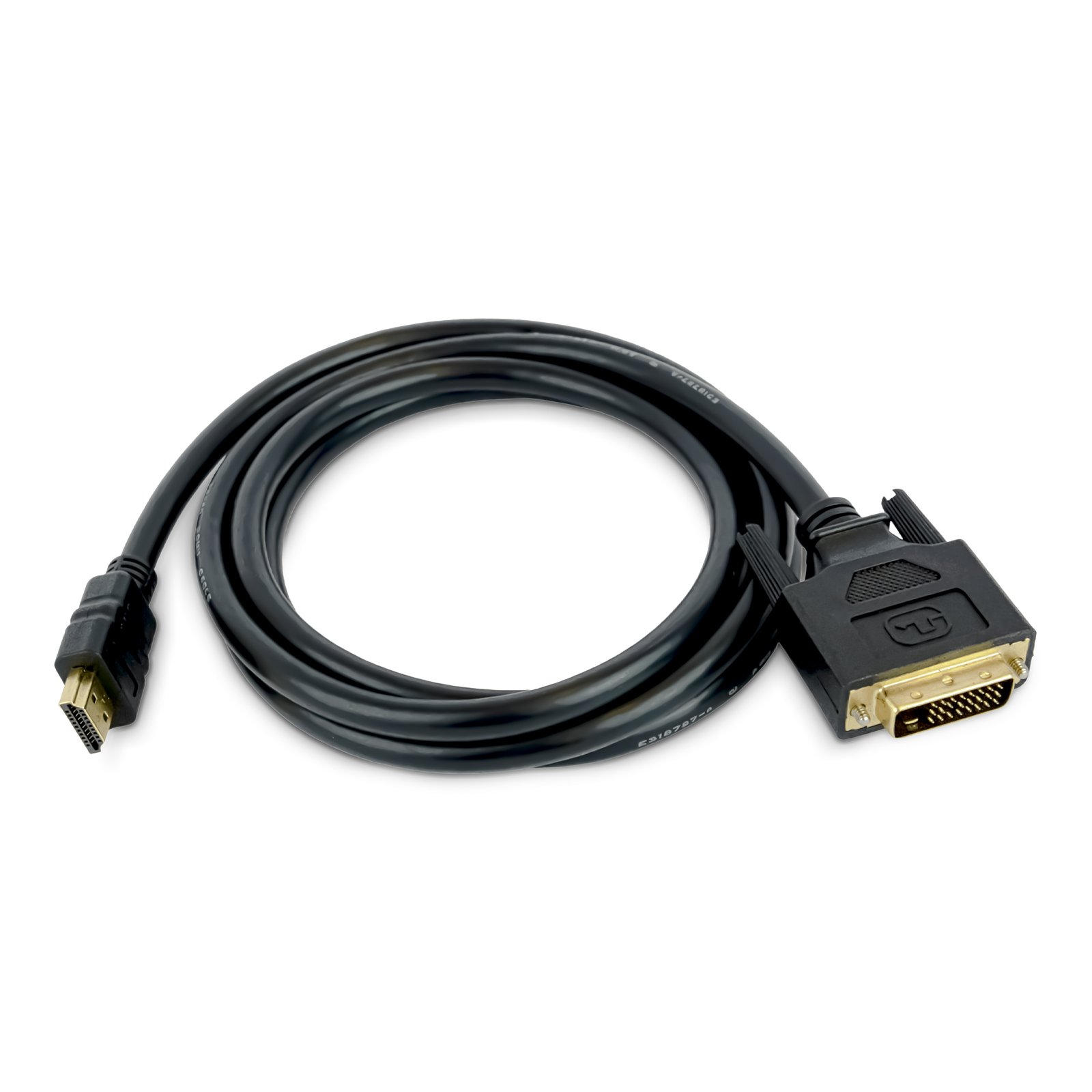StarTech.com 6ft (1.8m) HDMI to DVI Adapter Cable, Bi-directional Monitor Cord, M/M, TAA Compliant STA-SKHD2DVI06-TAA
