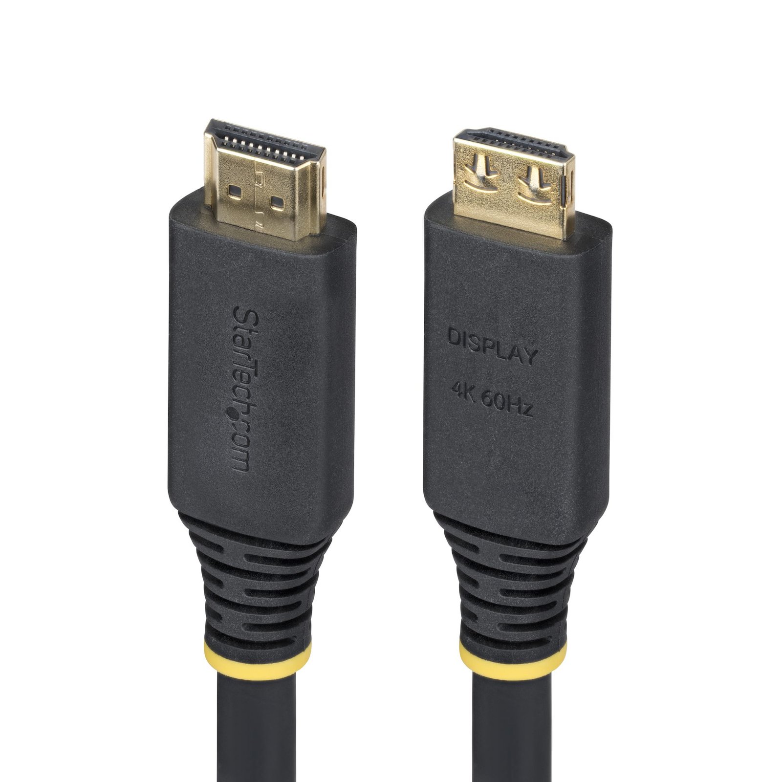StarTech.com 10m (33ft) Active High Speed HDMI Cable with Gripping Connectors, 4K 60Hz/1440p 144Hz, STA-HDMI2-CABLE-GRIP-10M