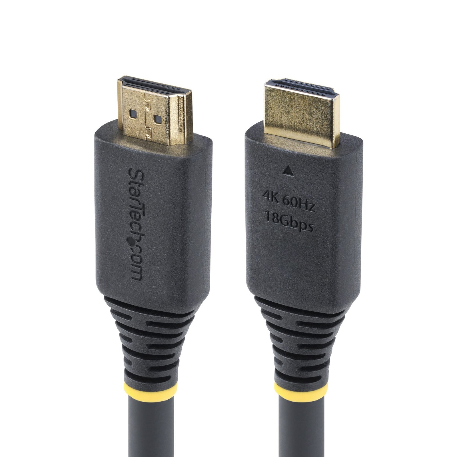 StarTech.com 50ft (15.2m) Active High Speed HDMI Cable, 4K 60Hz/1440p 144Hz, HDR10/HDCP 2.2/ARC, STA-HDMI2-CABLE-4K60-50F
