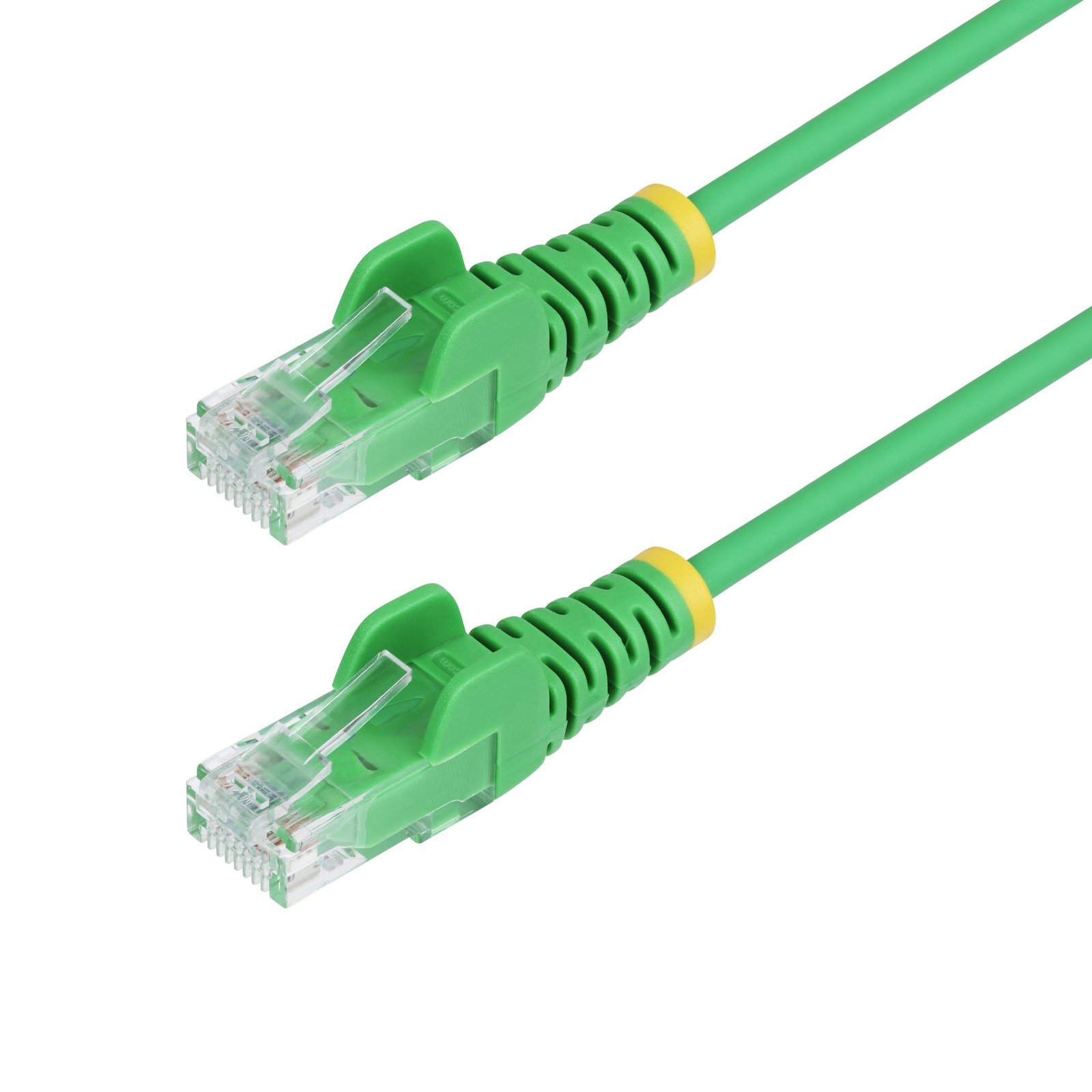 StarTech.com 20ft Green Slim CAT6 Ethernet Cable, Snagless, 100W PoE, UTP, LSZH, 28AWG Pure Bare STA-N6PAT20GNS