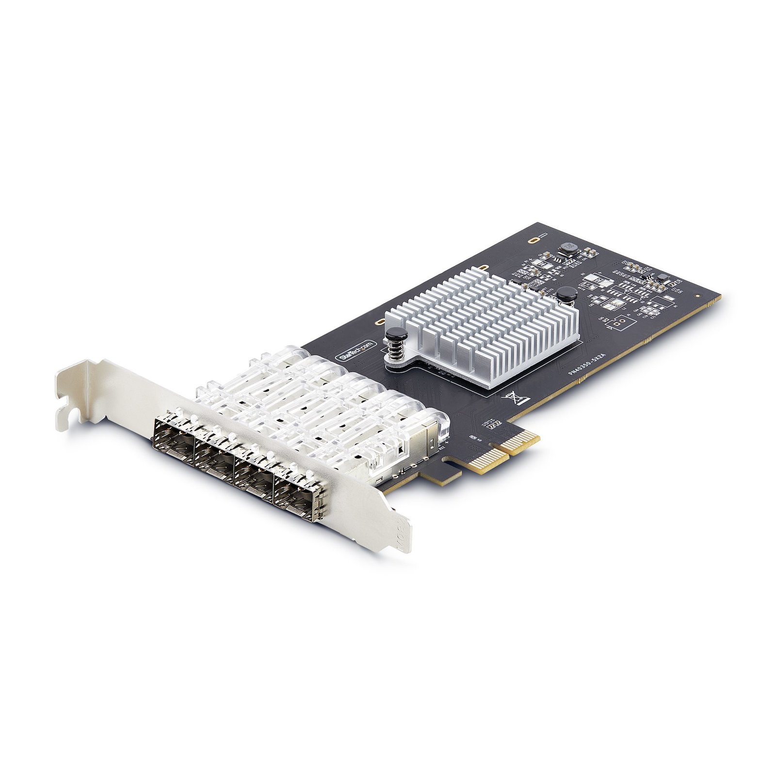 StarTech.com 4-Port GbE SFP Network Card, PCIe 2.0 x2 (x4, x8, x16 Compatible), Intel I350-AM4 4x STA-P041GI-NETWORK-CARD
