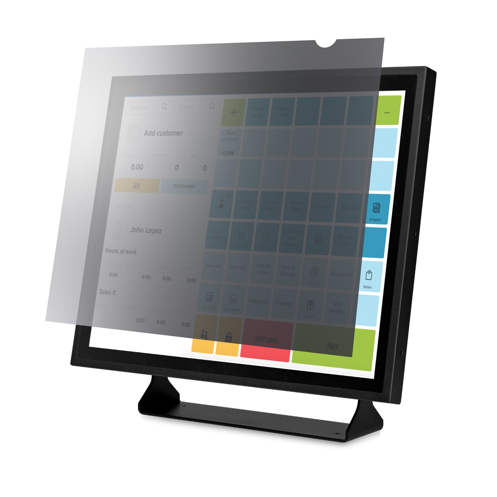 StarTech.com 17-inch 5:4 Computer Monitor Privacy Filter, Anti-Glare Screen w/51% Blue Light 1754-PRIVACY-SCREEN