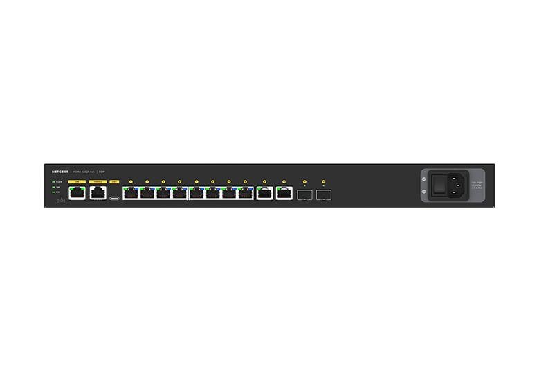 NETGEAR GSM4212P Managed L2/L3 Gigabit Ethernet (10/100/1000) Power over (PoE) 1U Black GSM4212P-100NAS