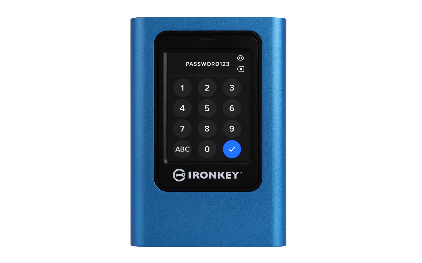 Kingston Technology IronKey 1920GB Vault Privacy 80 XTS-AES 256-bit Encrypted External SSD IKVP80ES/1920G