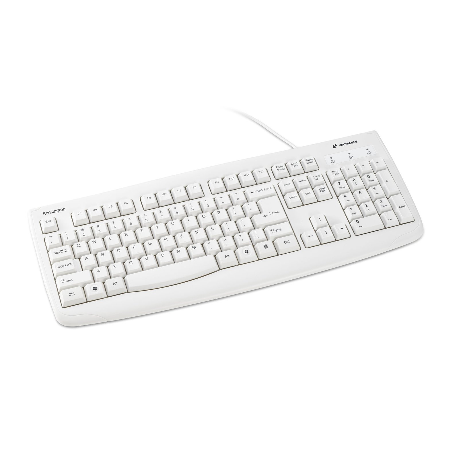 Kensington Washable USB Keyboard K64406US