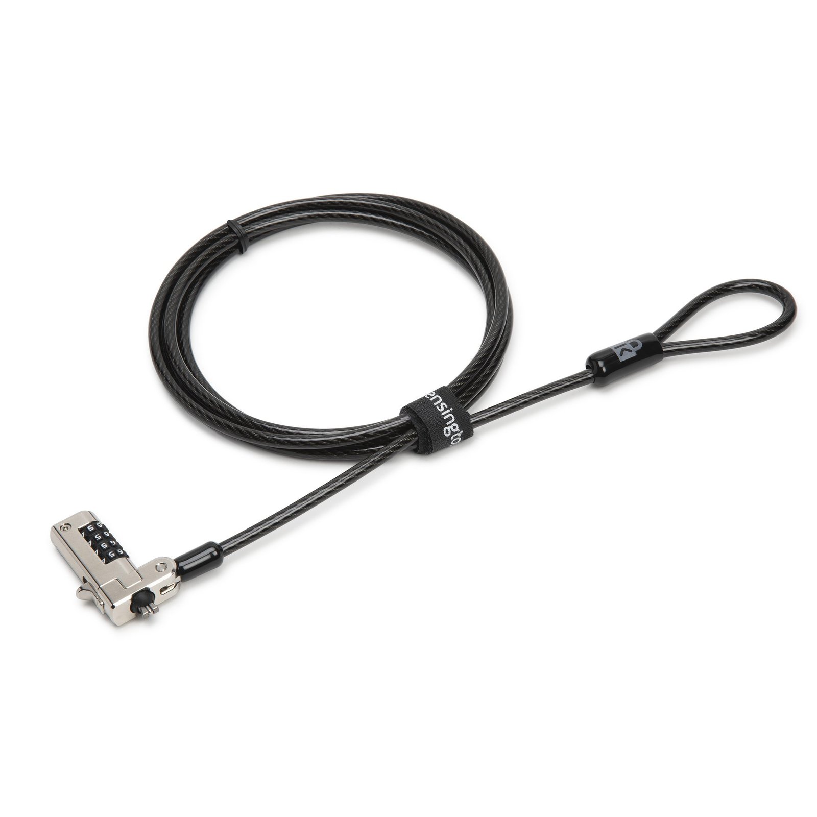 Kensington N17 Serialized Combination Lock for Wedge-Shaped Slots 25-Pack cable Black, Metallic 1.8 K68010WW