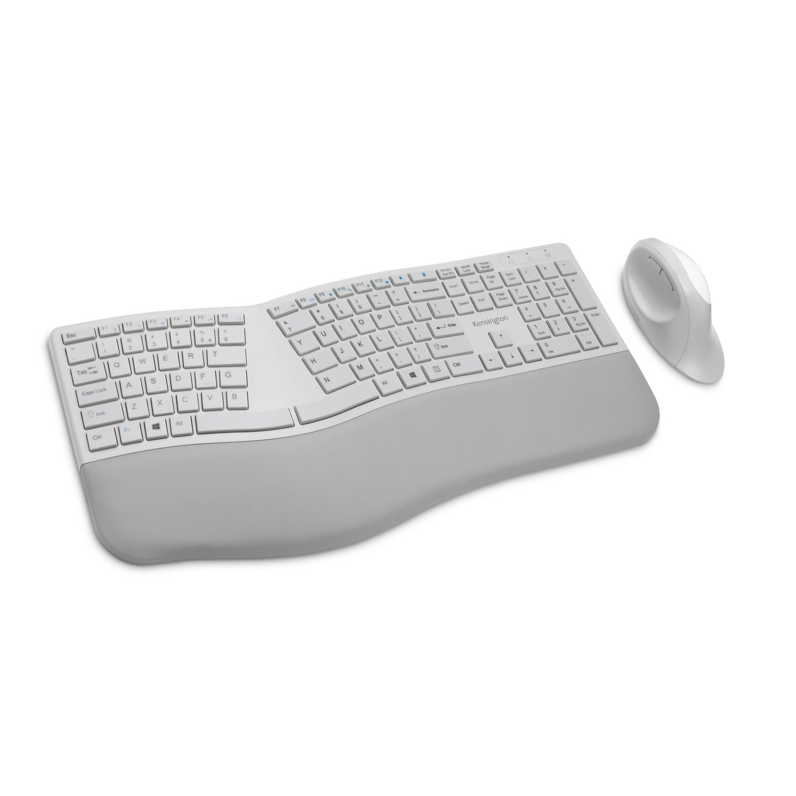 Kensington Pro Fit® Ergo Wireless Keyboard and Mouse—Gray K75407US