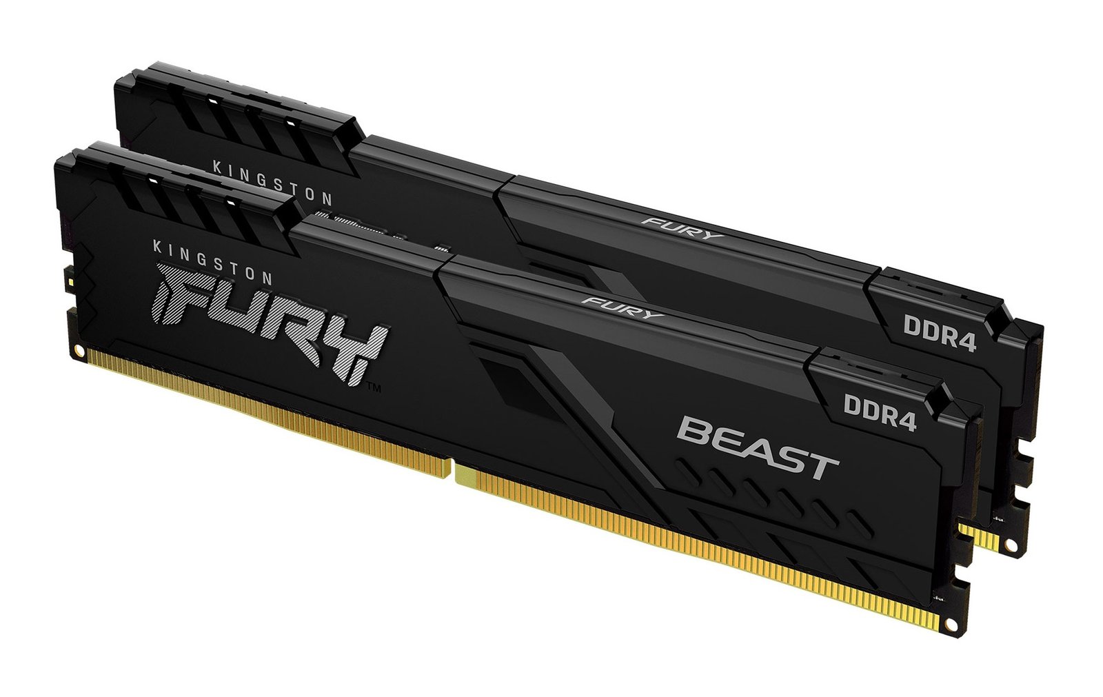 Kingston Technology FURY Beast 32GB 3600MT/s DDR4 CL18 DIMM (Kit of 2) Black KF436C18BBK2/32